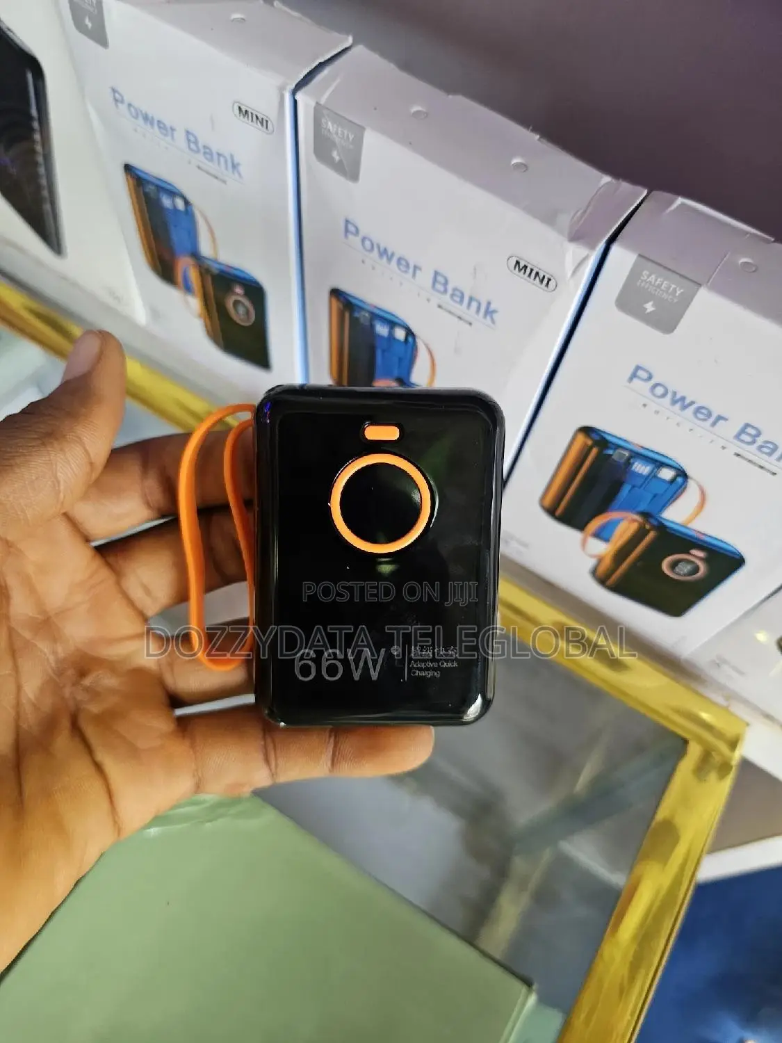 Super-Fast 66W Power Bank, 15,000mah Portable Powerbank