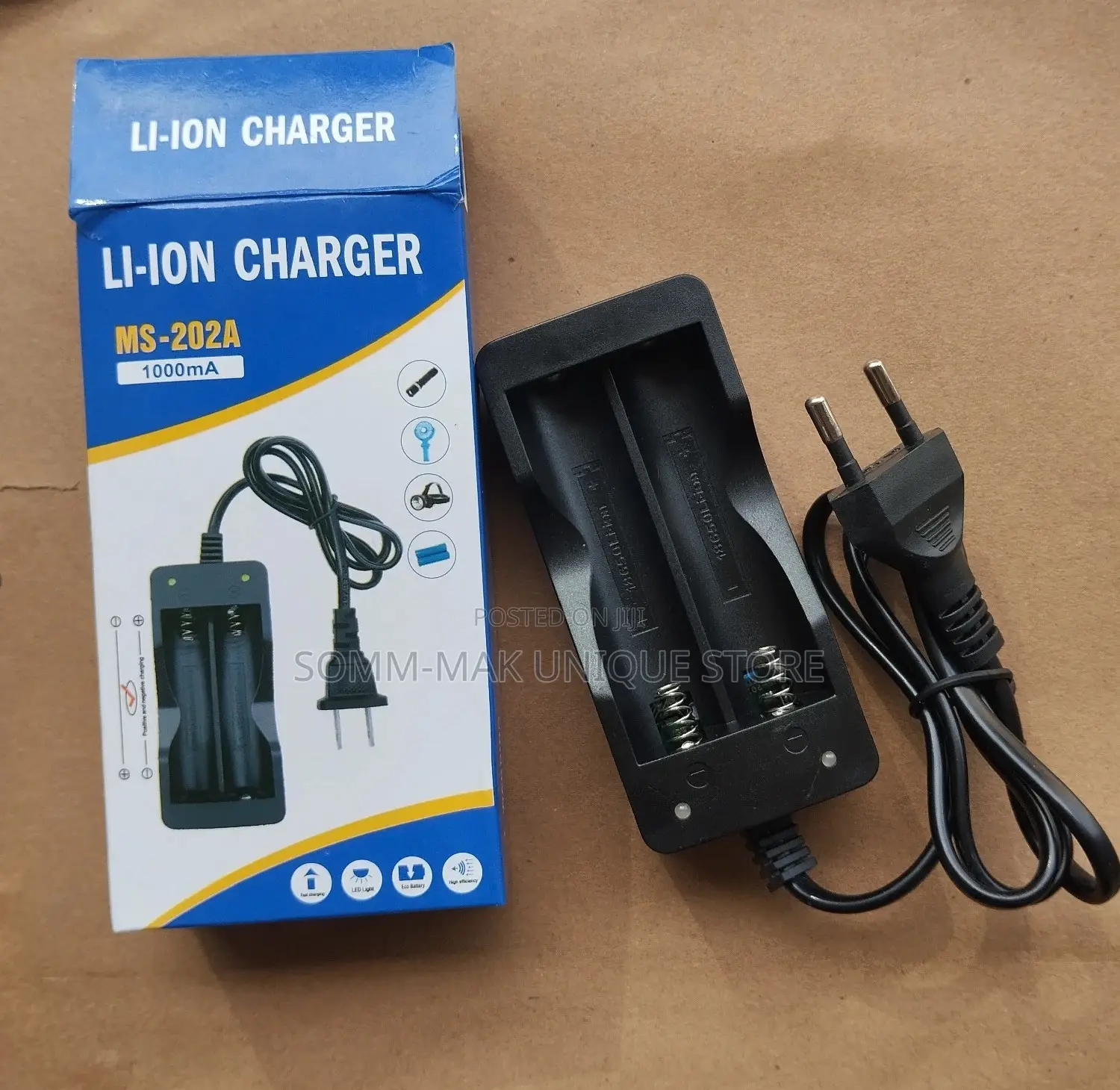 2slots Universary Battery Charger 18650 Li-Ion Battery