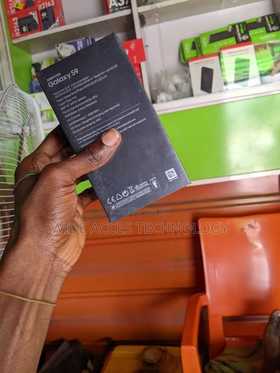 New Samsung Galaxy S9 64 GB Black