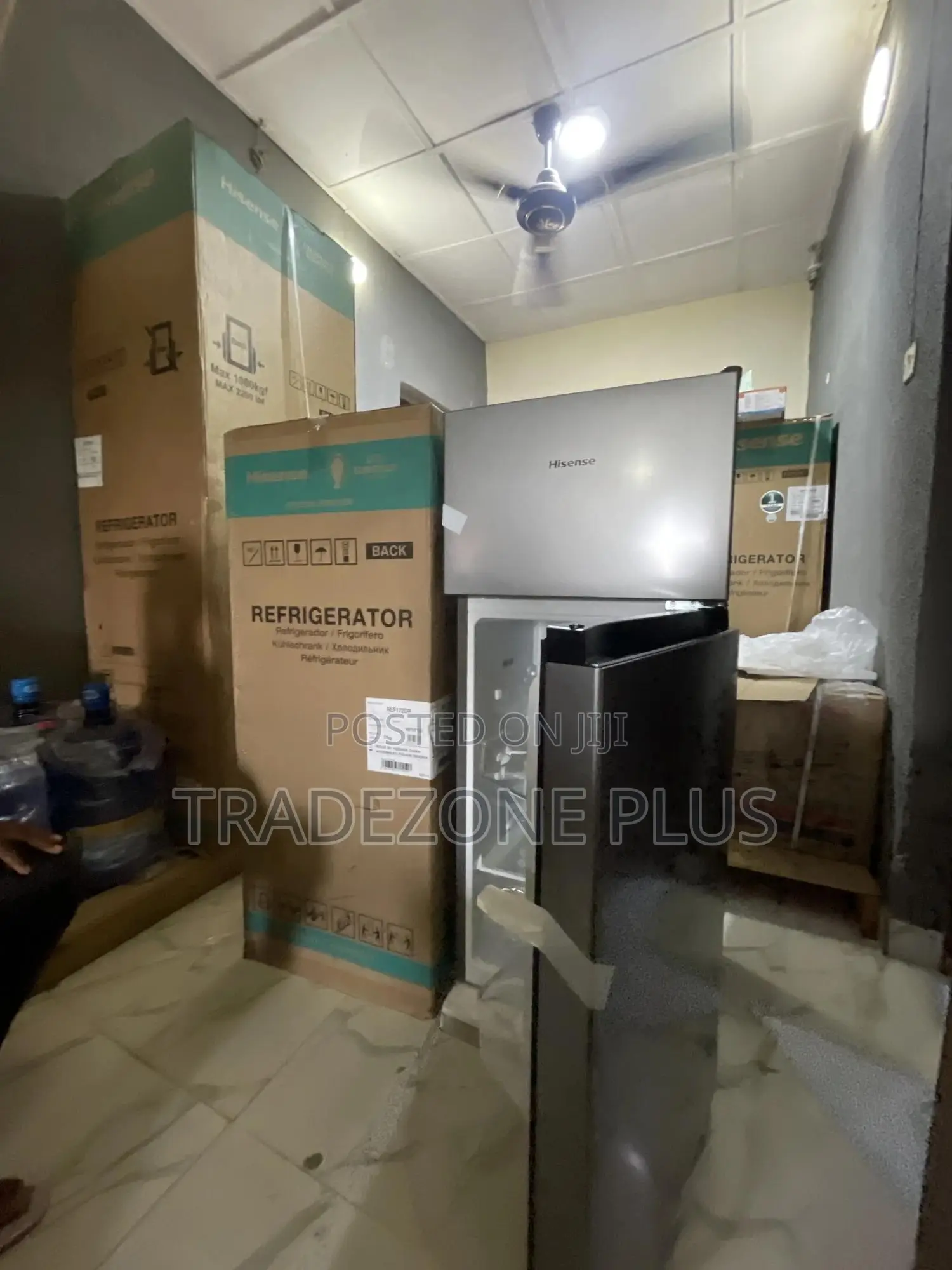 Fast Freezing 124L Hisense Refrigerator
