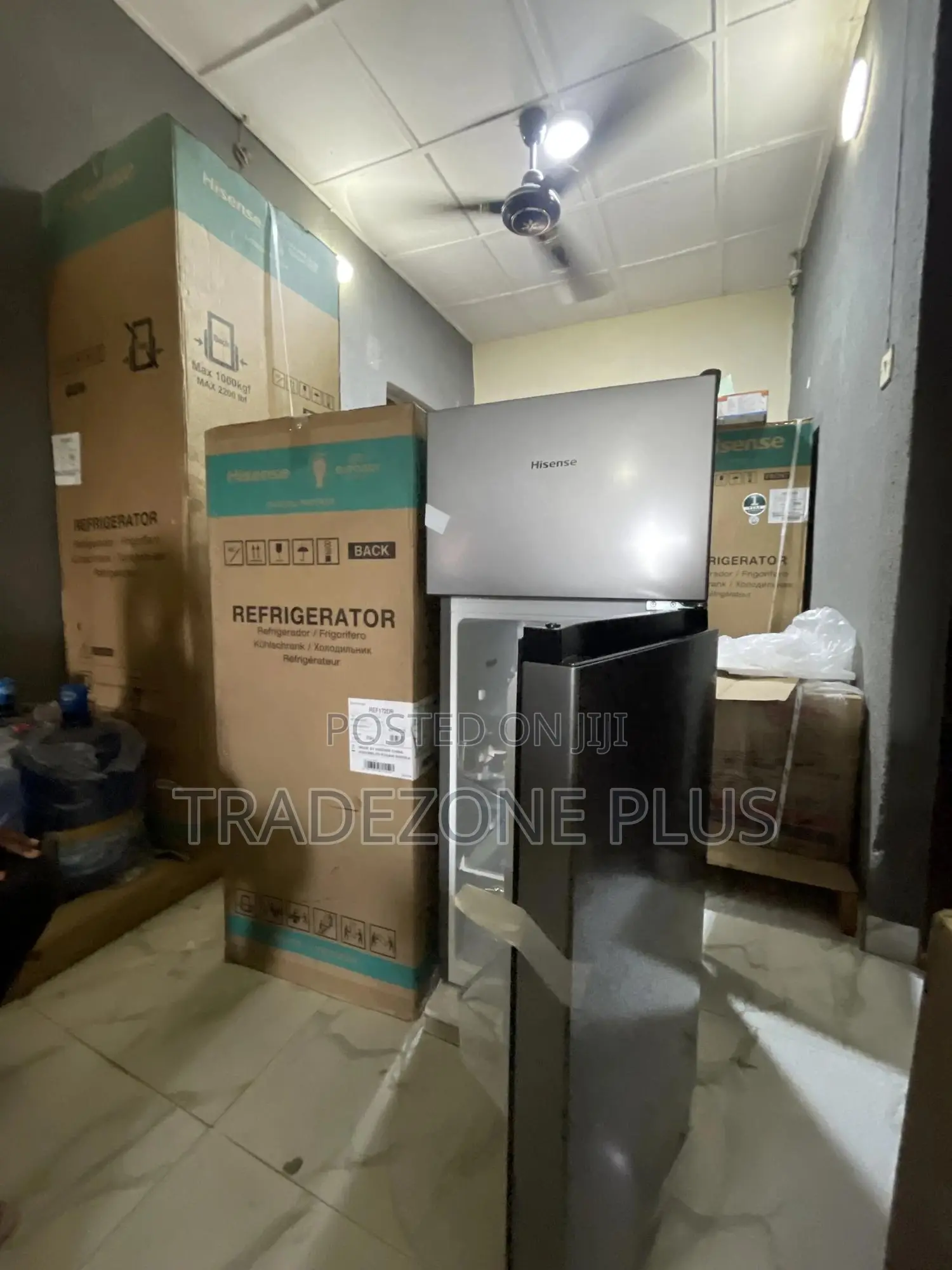 Fast Freezing Hisense(Ref172dr Refrigerator With Top Freezer