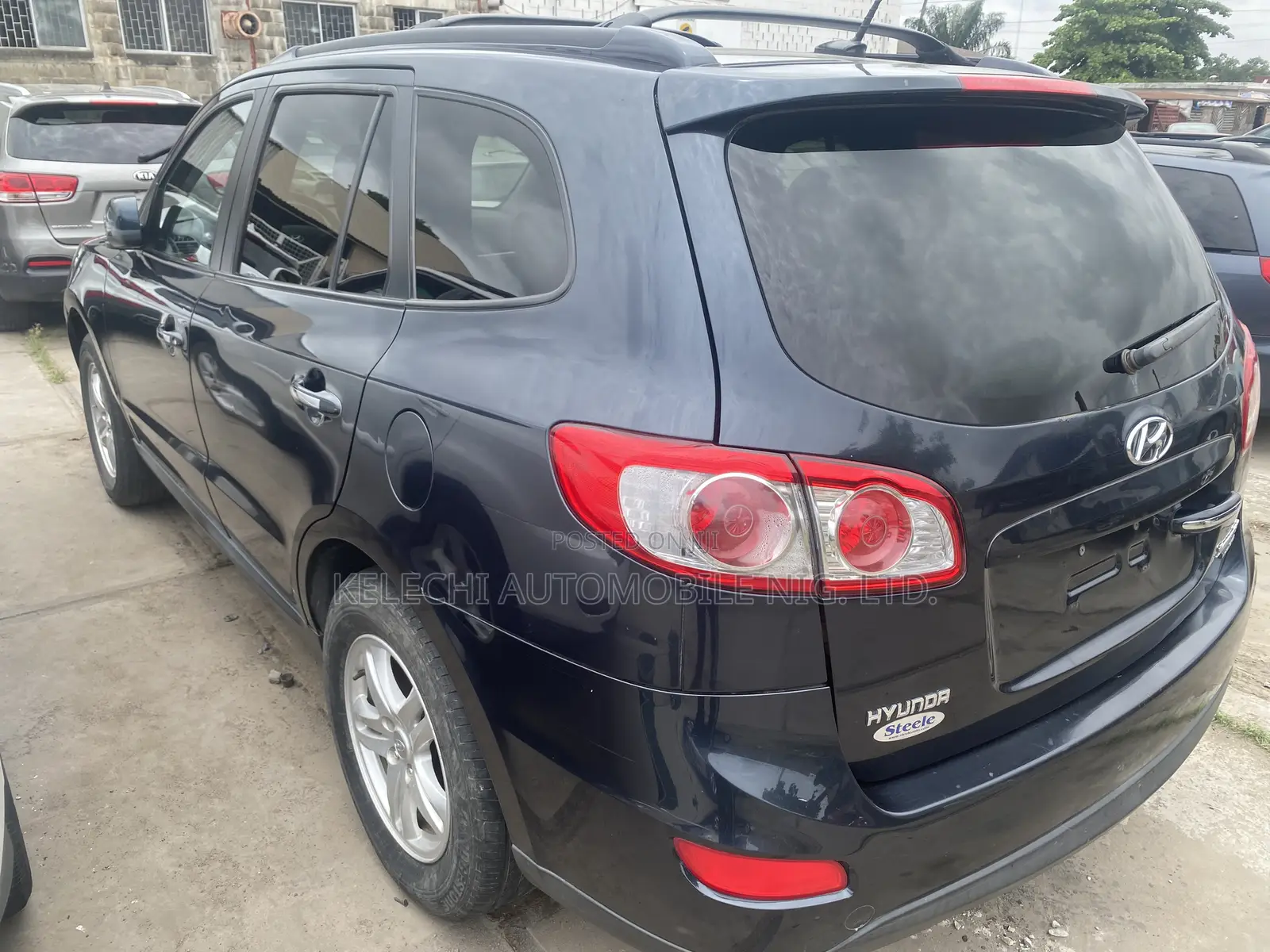 Hyundai Santa Fe Limited 2010 Blue