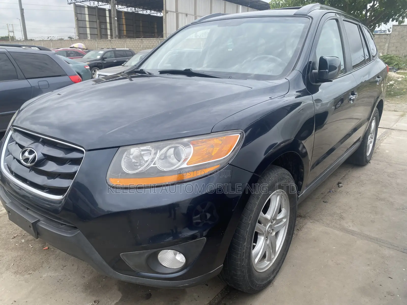 Hyundai Santa Fe Limited 2010 Blue