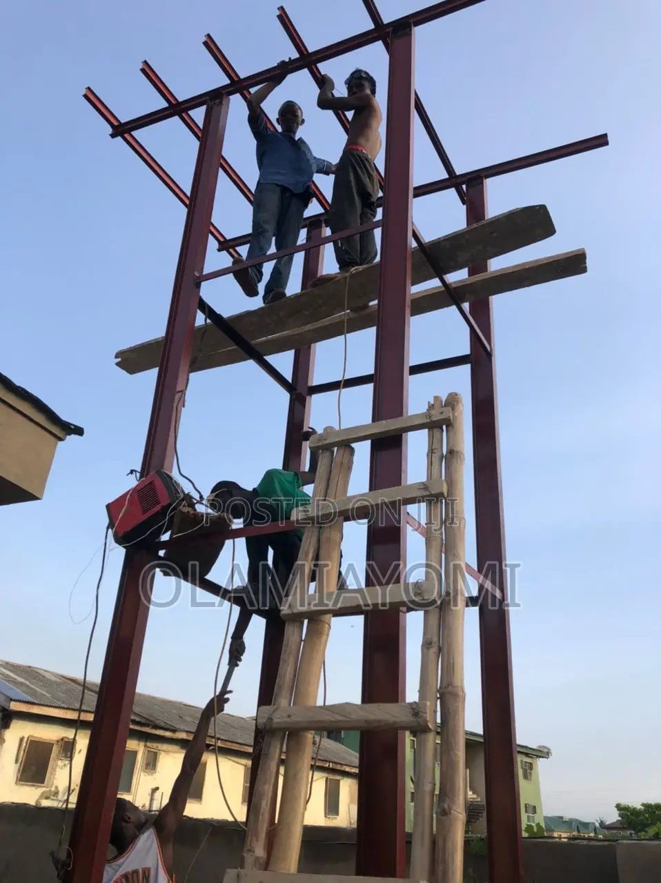 4000liter Water Tank Stanchion