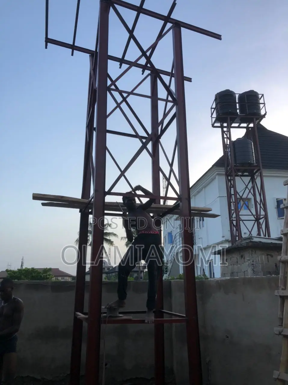 4000liter Water Tank Stanchion