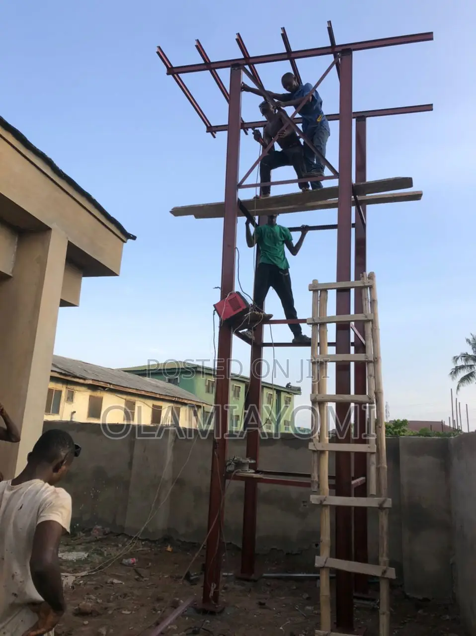 4000liter Water Tank Stanchion