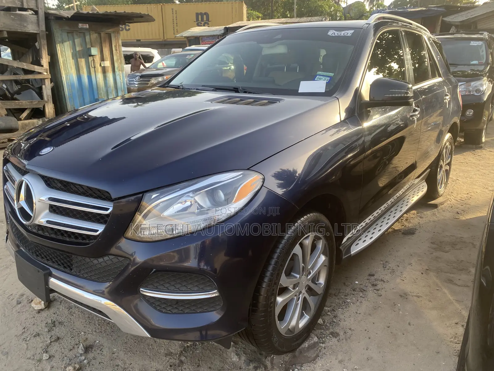 Mercedes-Benz GLE-Class GLE 350d 4MATIC 2017 Blue