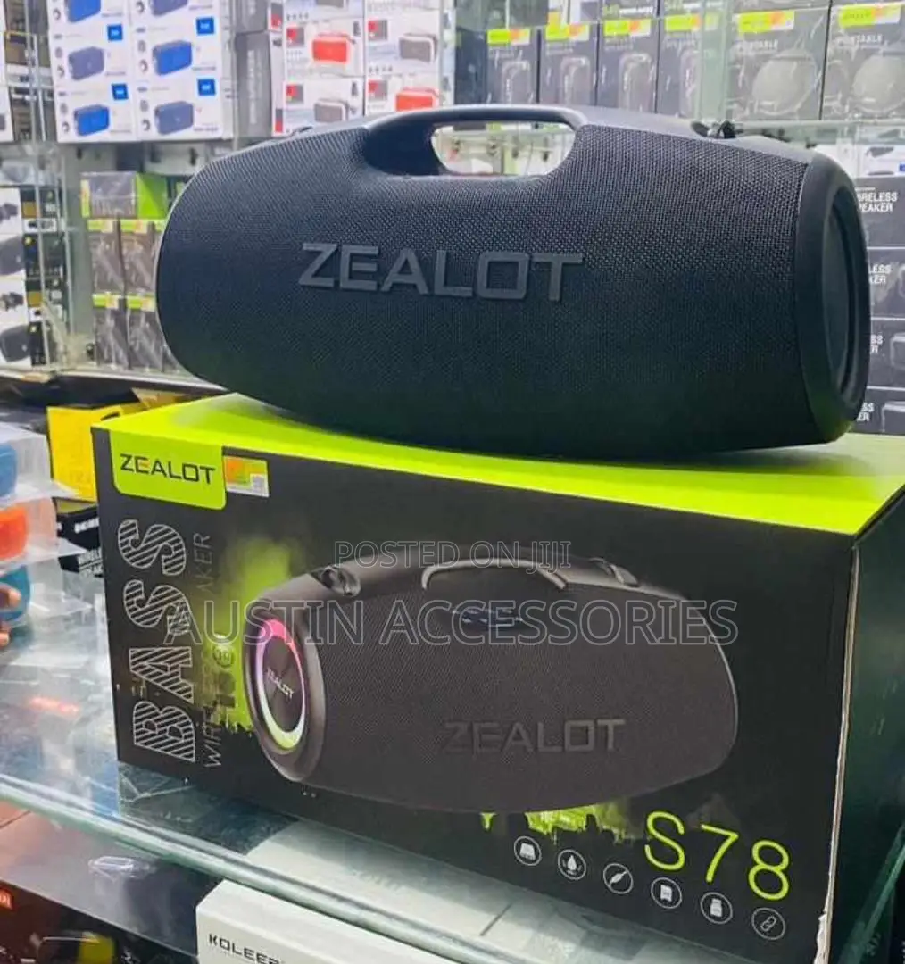 Zealot S78 100w Booming Bass Speaker With 24000mah Battery