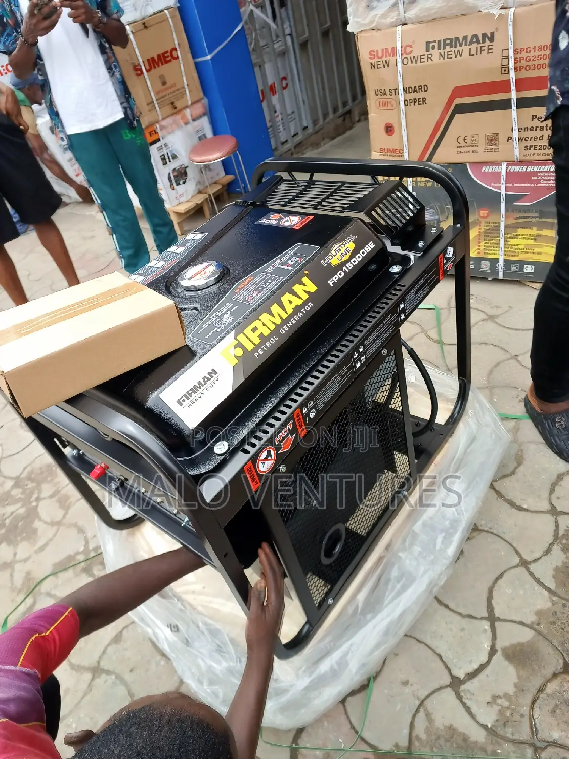 12kva Double Cylinder Sumec Firman Generator 100% Copper