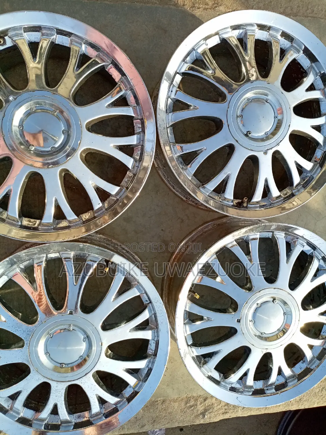 17"Rims Chrome Honda