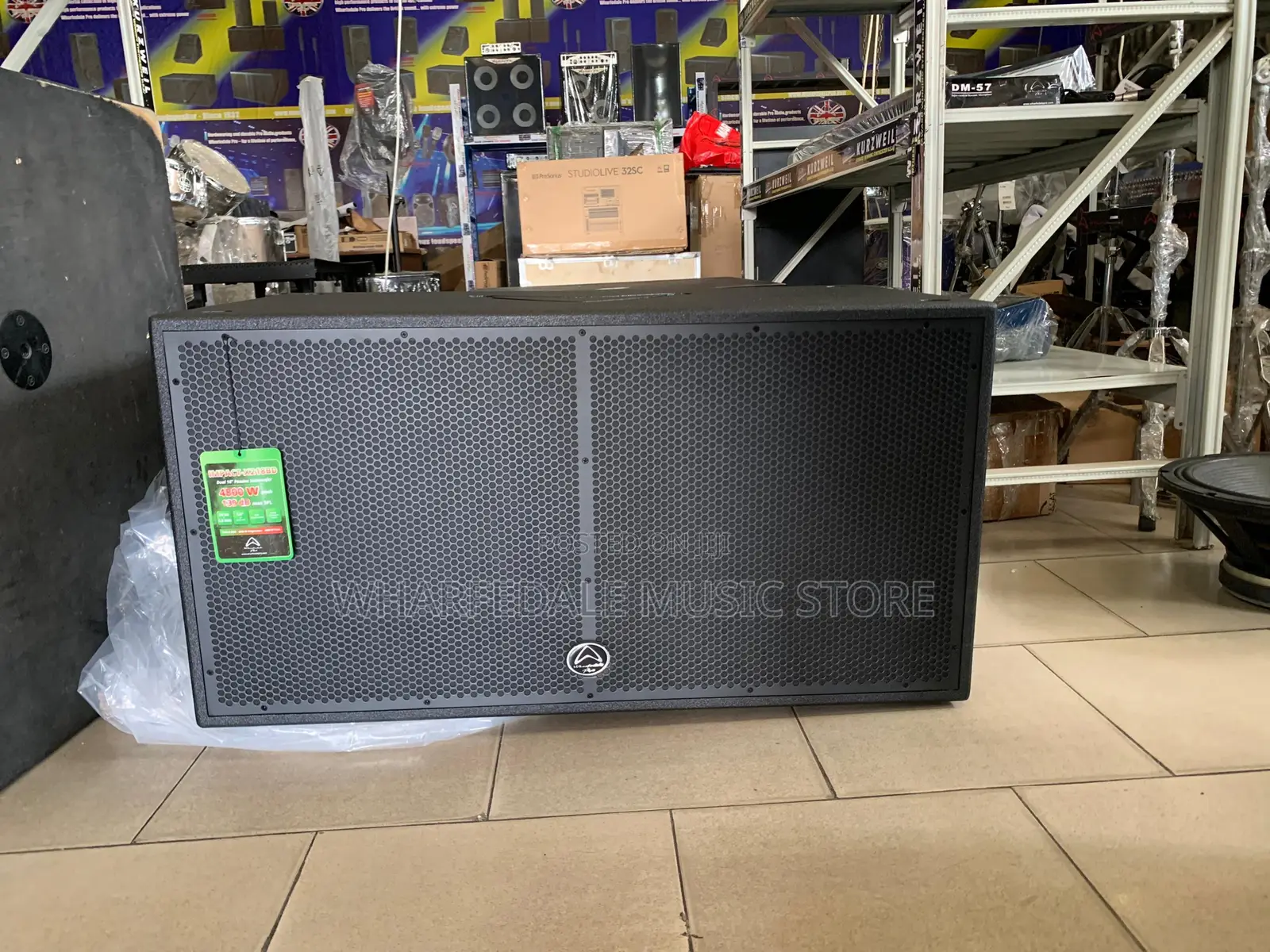 Impact X218b Wharfedale Double Subwoofer