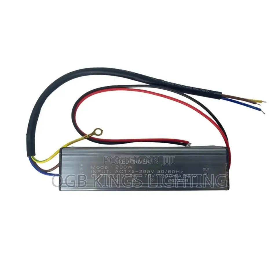 200w Power Supply Non-Isolated Single Voltage Waterproof Led