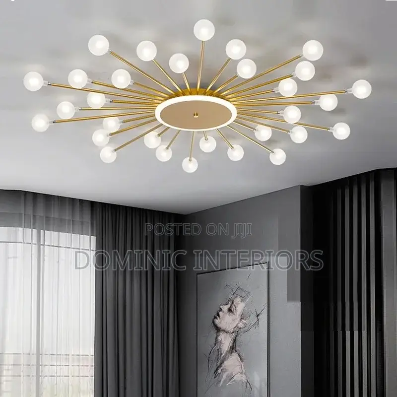 Decorative Led Glass Chandelier