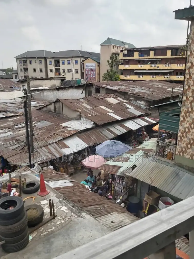 Old Property Along the Major Road at Idumota Lagos Island