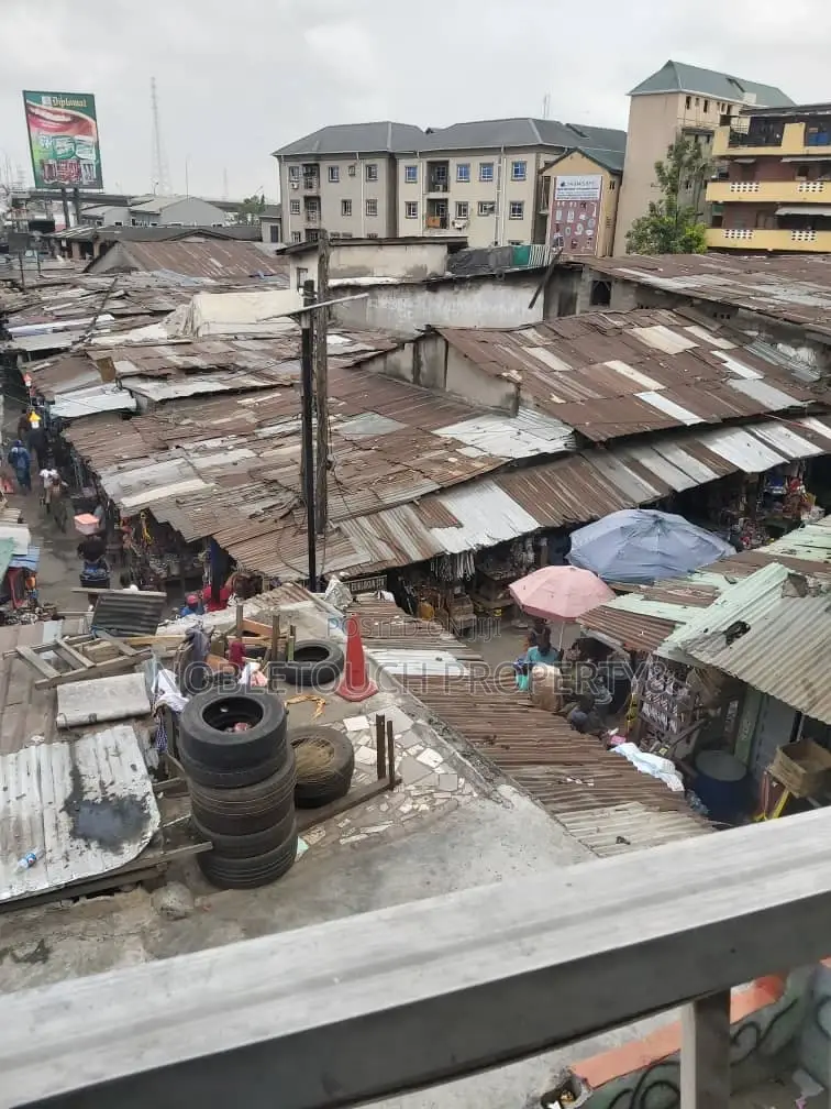 Old Property Along the Major Road at Idumota Lagos Island