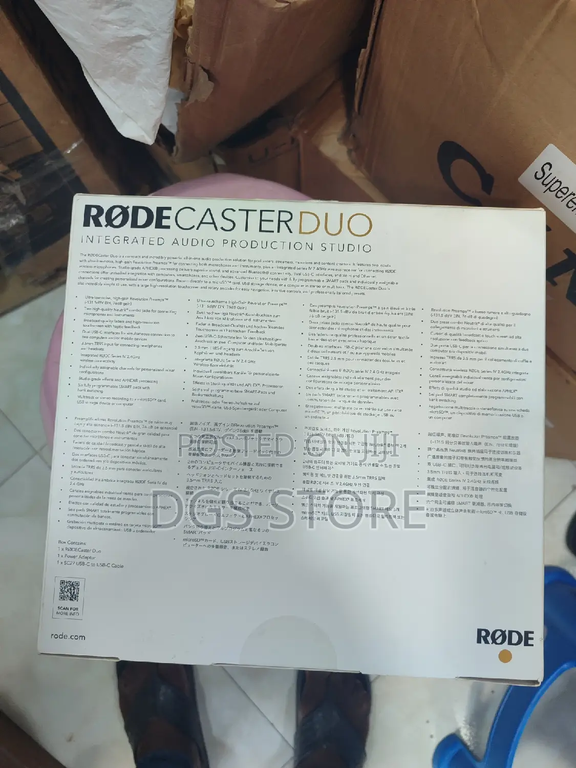 Rode Caster Duo Integrated Audio Production Studio (Black)