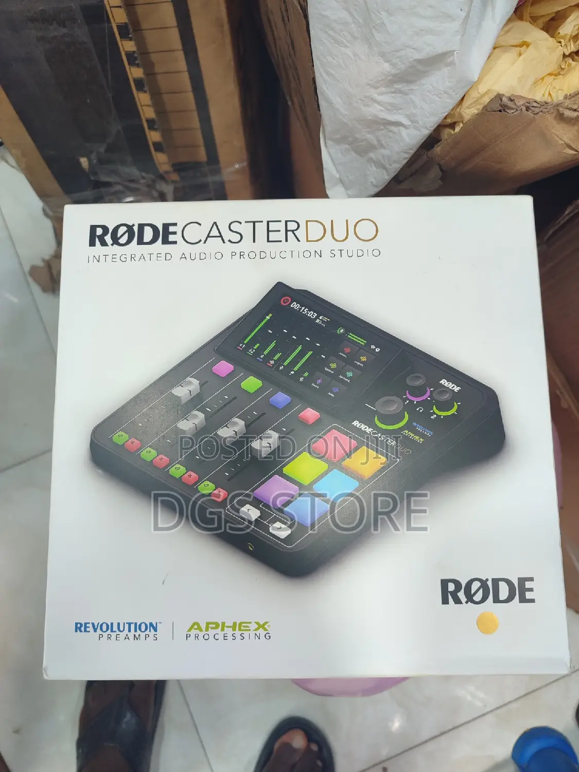 Rode Caster Duo Integrated Audio Production Studio (Black)