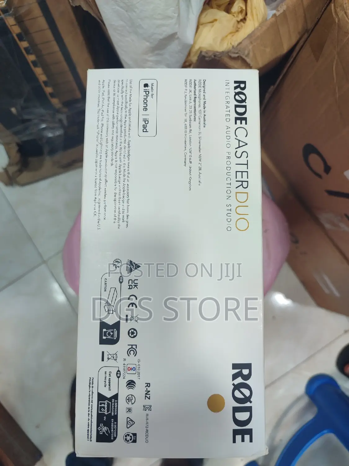 Rode Caster Duo Integrated Audio Production Studio (Black)
