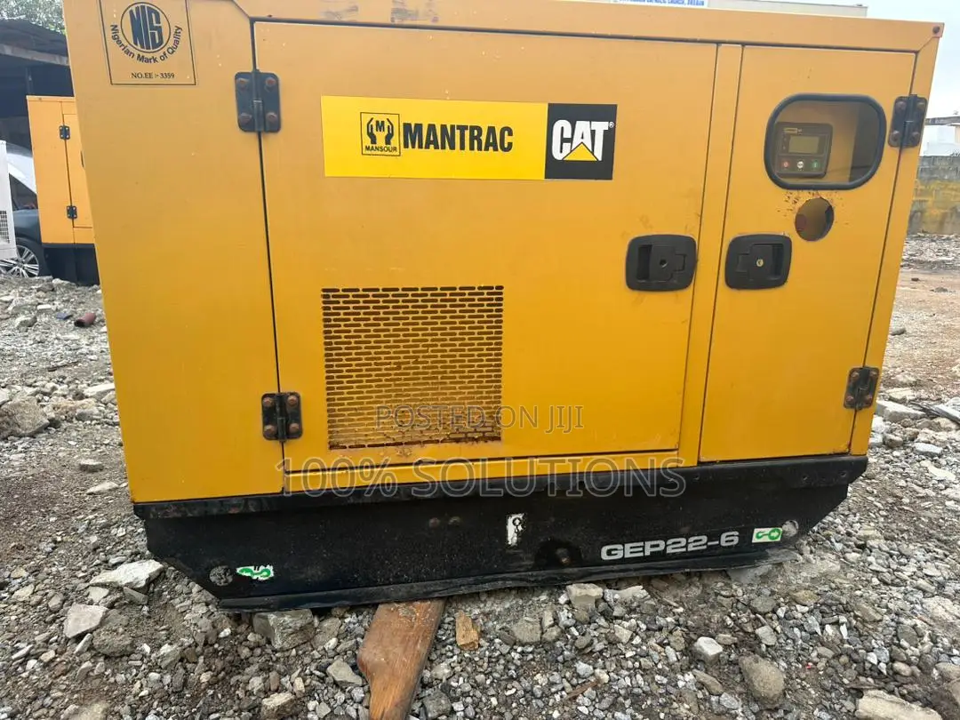 22kva Mantrac Sound Proof Generator for Sale
