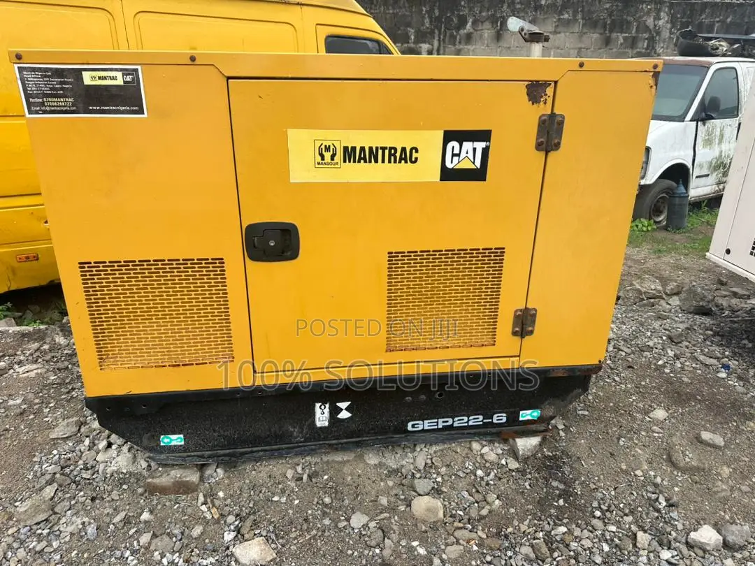 22kva Mantrac Sound Proof Generator for Sale