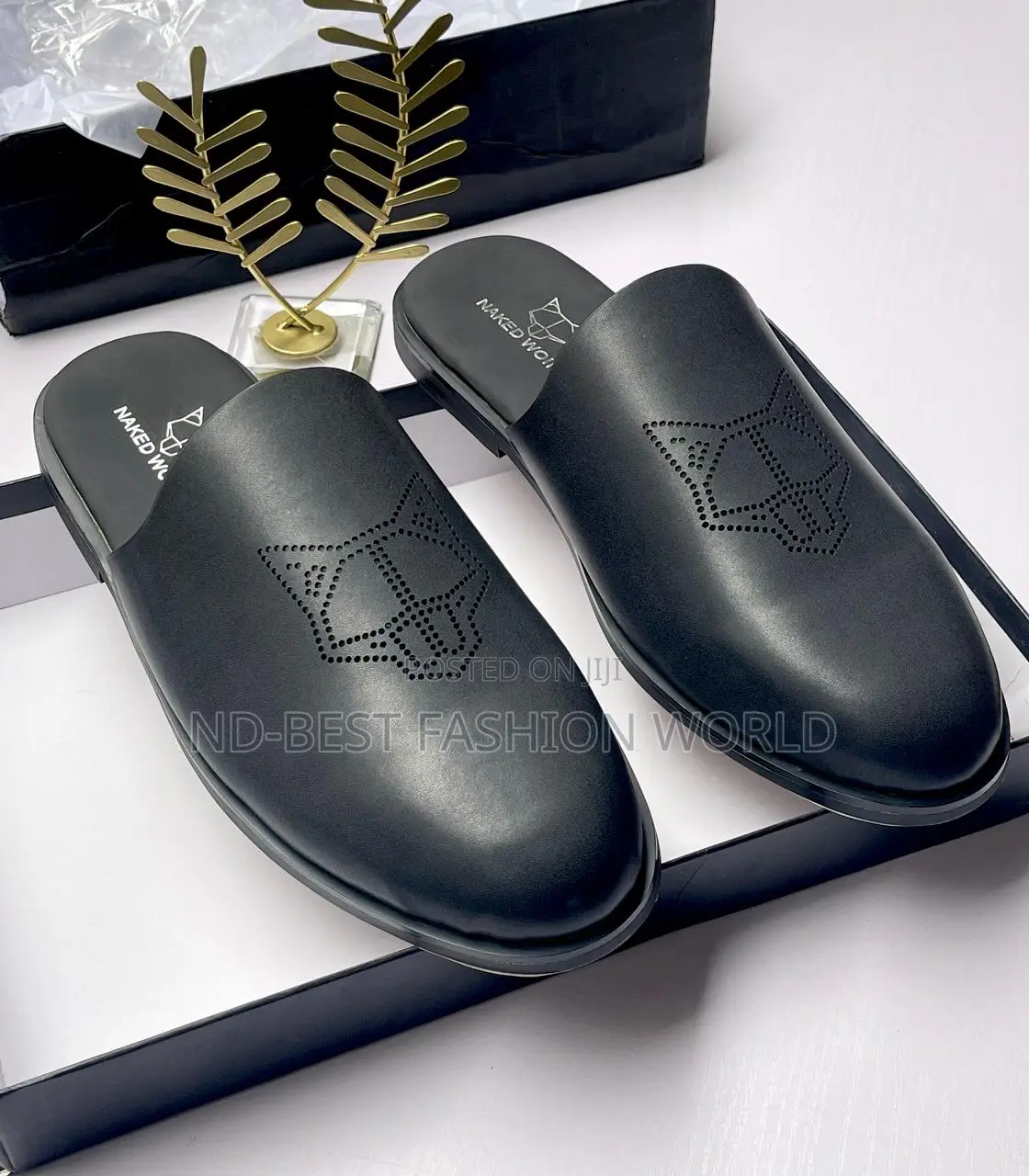 Pure Leather Half Shoes