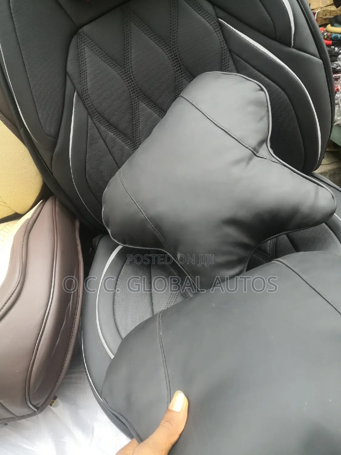 Original Seat Cover Pure Black Ach