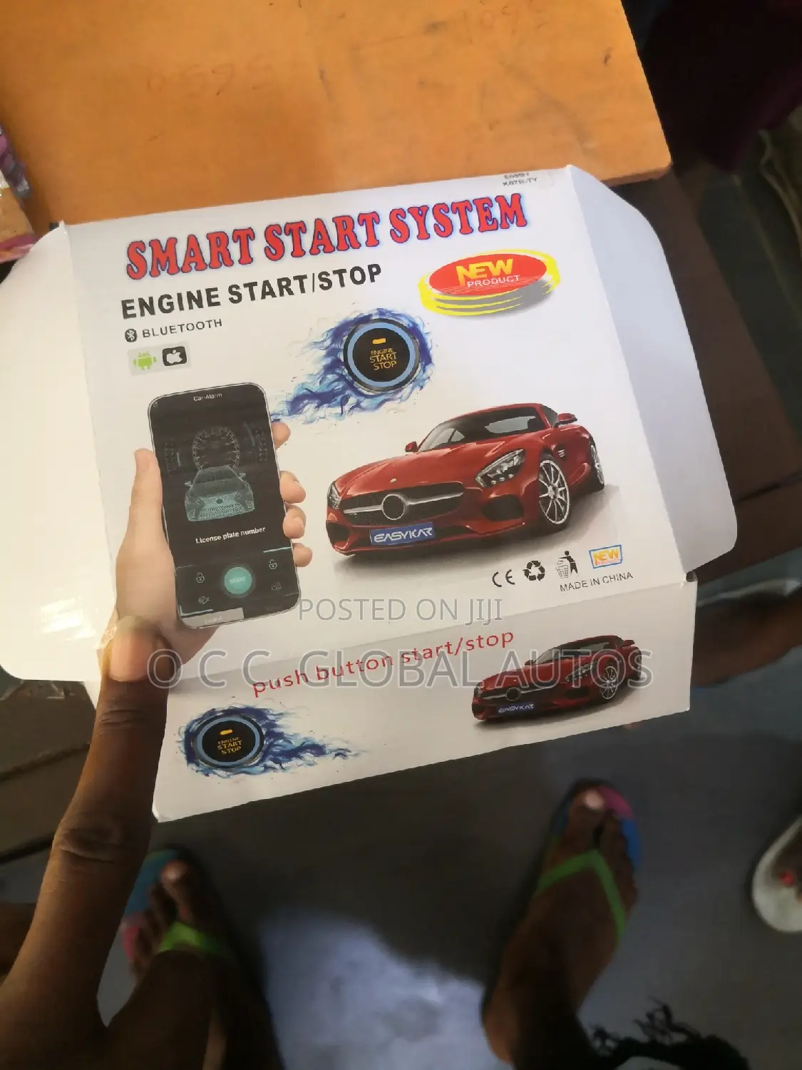 Push and Start Key With Remote