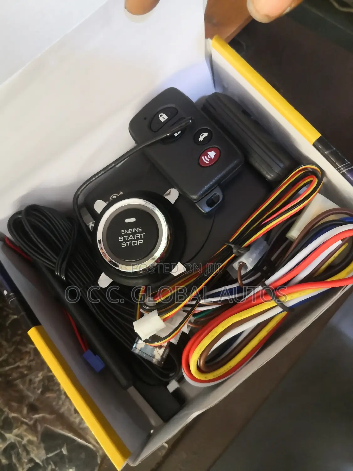 Push and Start Key With Remote