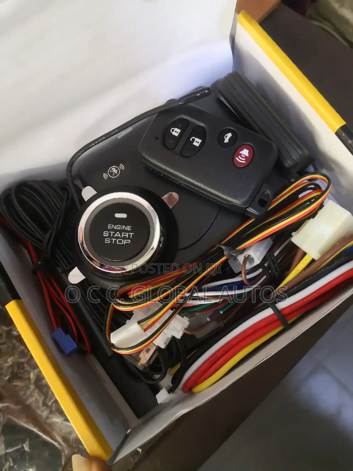 Push and Start Key With Remote