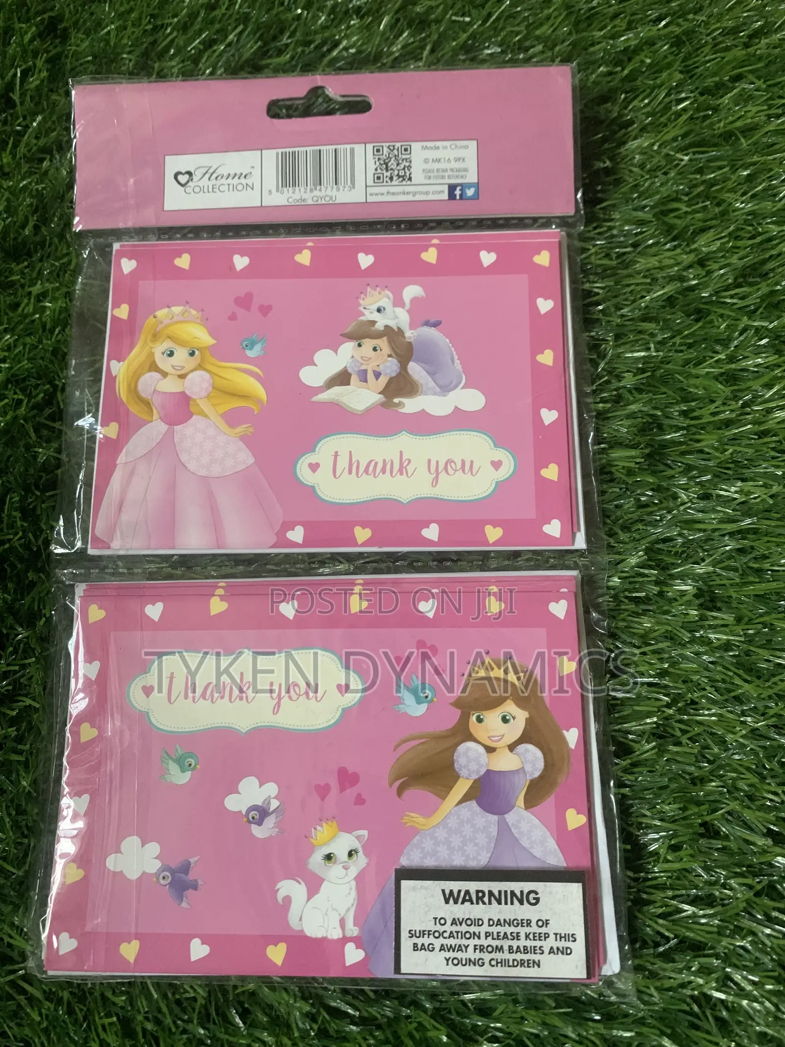 12pcs Thank You Cards With Envelope