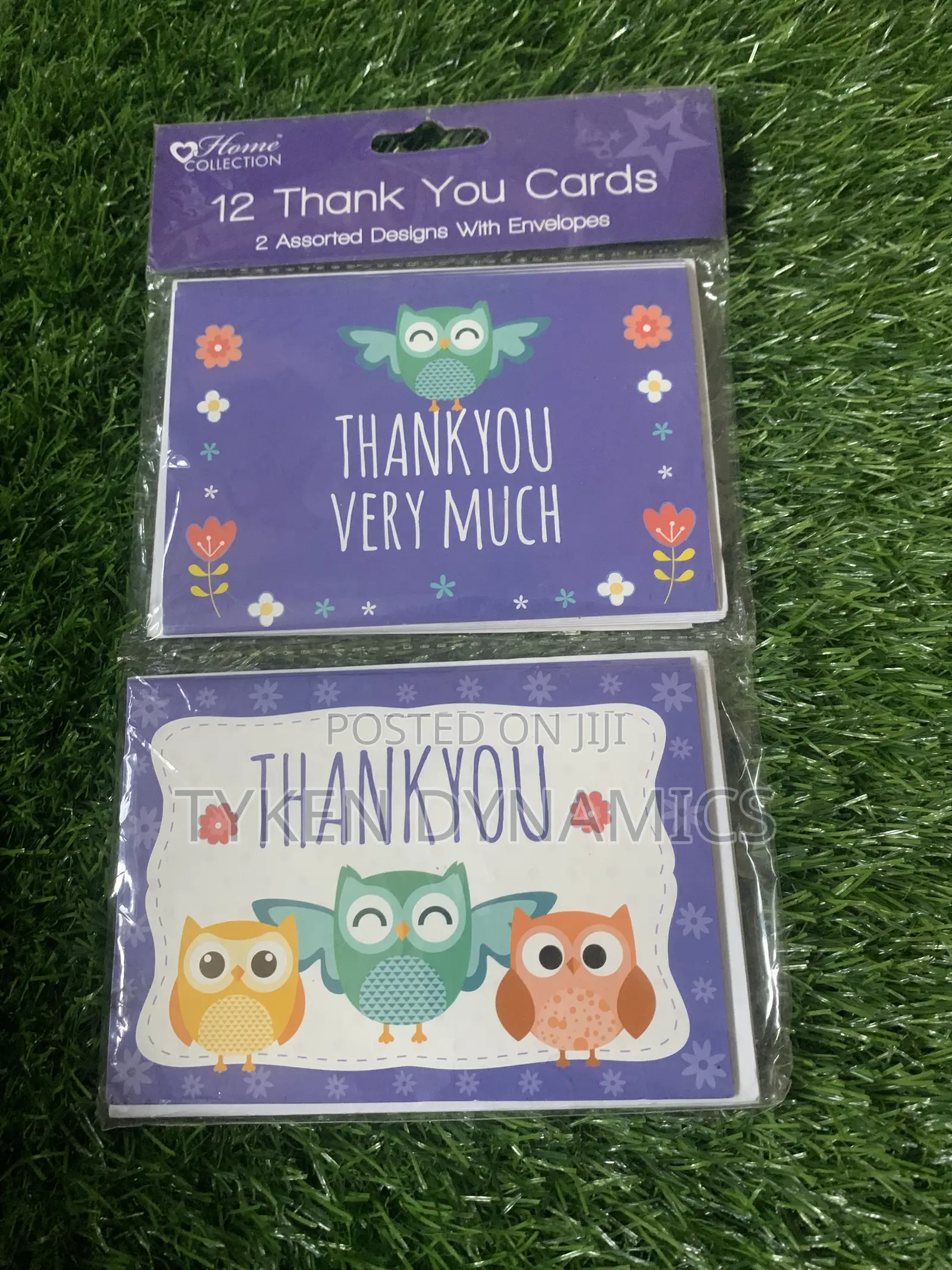 12pcs Thank You Cards With Envelope