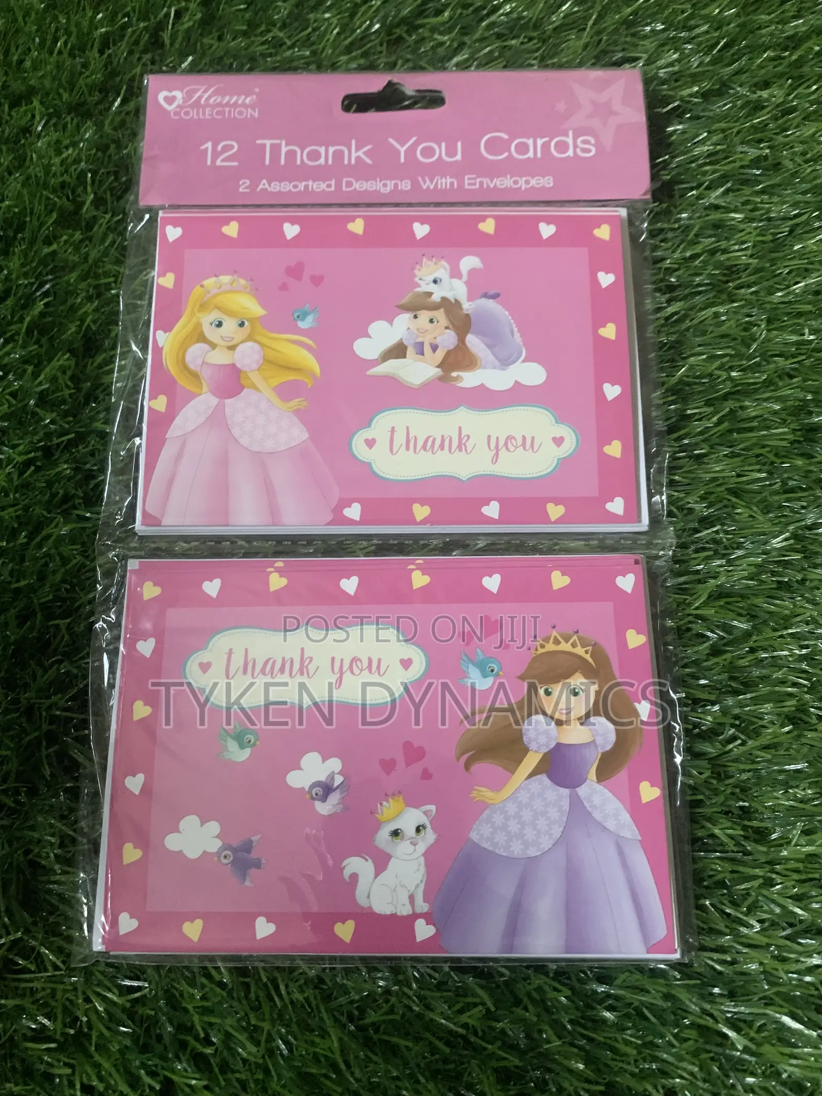 12pcs Thank You Cards With Envelope