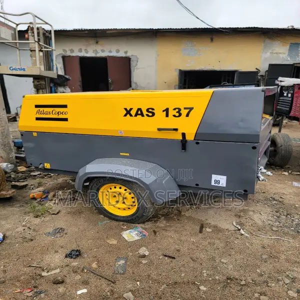 Atlas Copco Diesel Air Compressor 185cfm