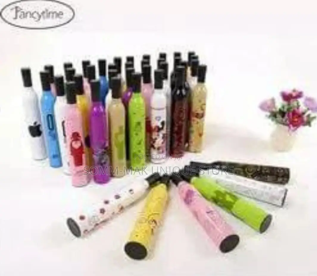Wine Bottle/ Rose Shaped Umbrella