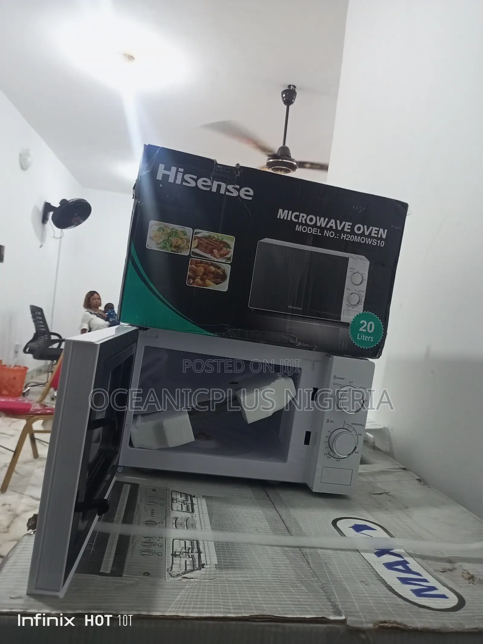 Energy Saoper Hisense 20 Liters Microwave