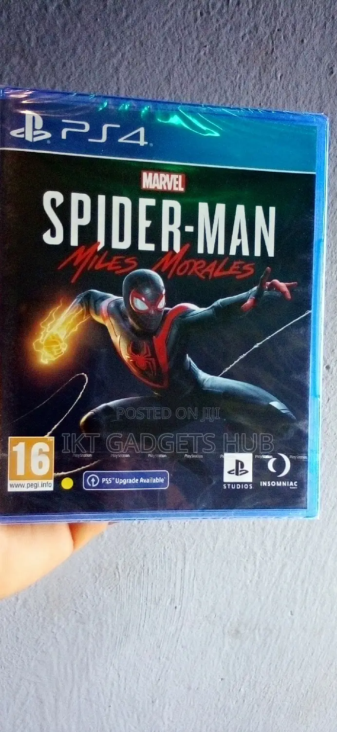 Ps4 Spiderman Morales