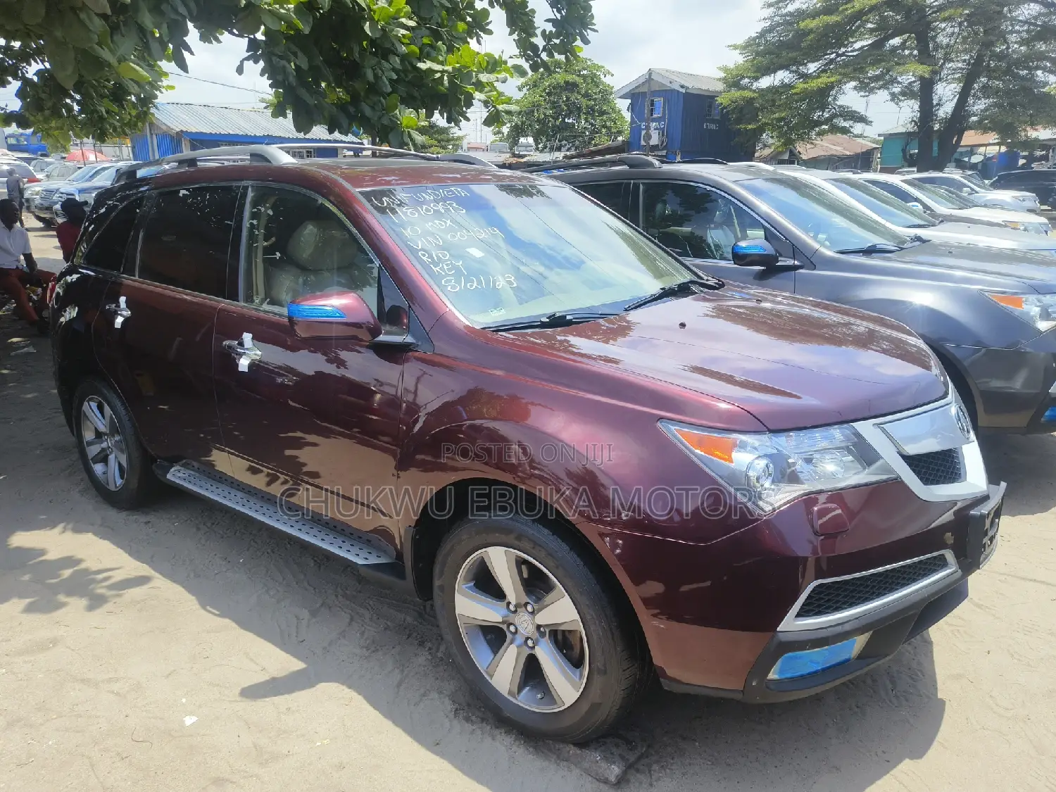Acura MDX Technology Package SUV AWD (3.7L 6cyl 6A) 2010 Red