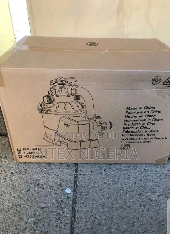 Intex Sand Filter System Krystal Clear Pump 4m3
