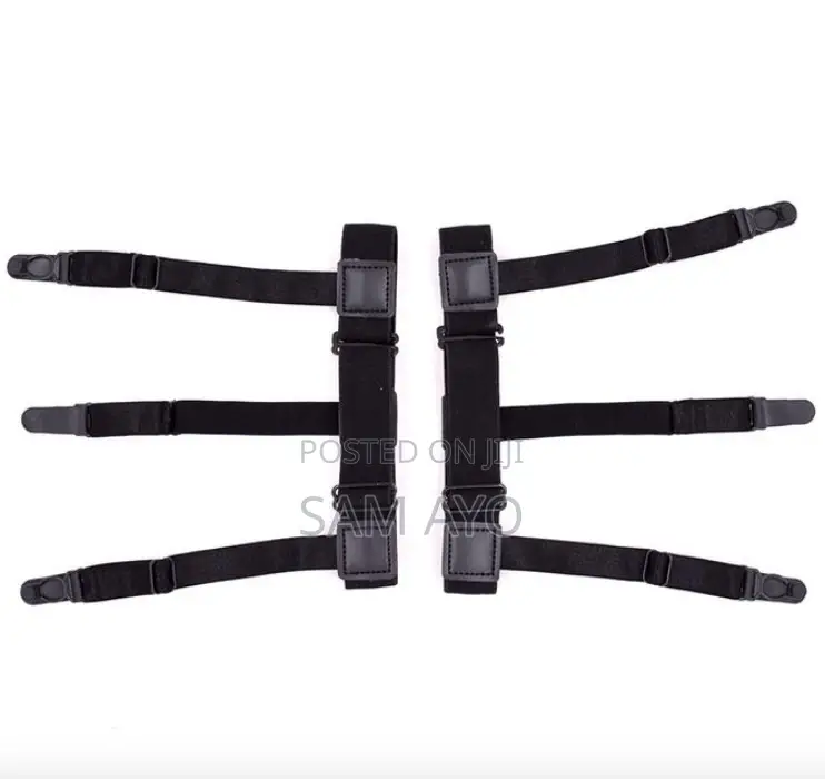 2 PCS Men Shirt Stays Belt - Shirt Suspender