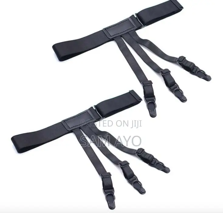 2 PCS Men Shirt Stays Belt - Shirt Suspender