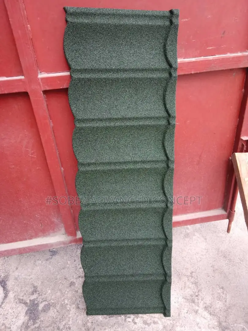 Forest Green Bond Stone Coated Roofing Tiles