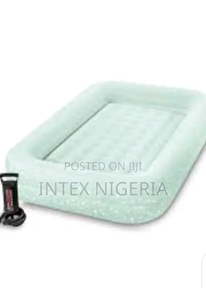 Intex Kids Travel Bed Set With Hand Pump