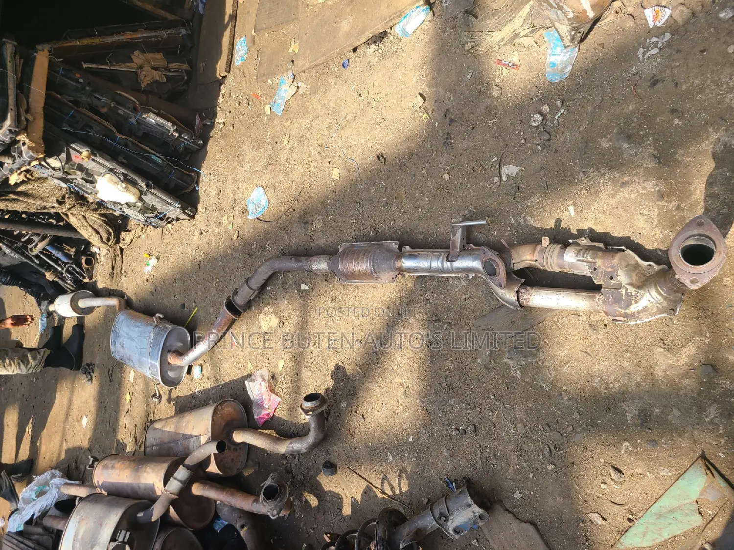 Complete Exhaust and Catalyst Sienna 1999 Model