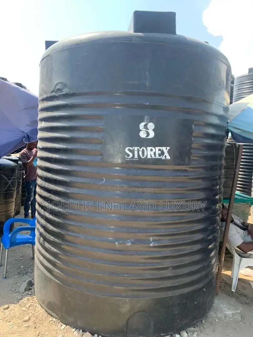 10,000 Liters Black Storex Water Tank
