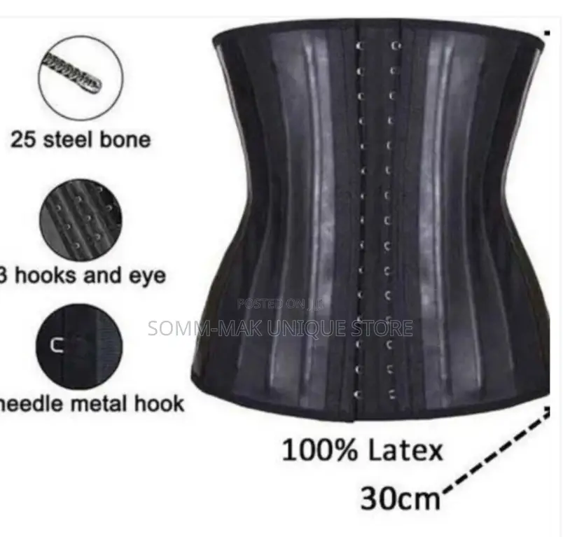 25 Latex Steel Bone Waist Trainer- Girdle