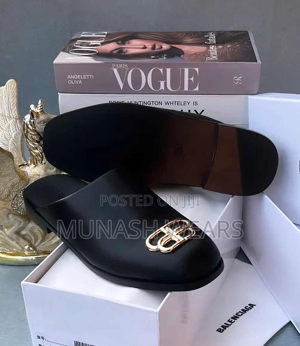 Balenciaga Leather Half Shoe