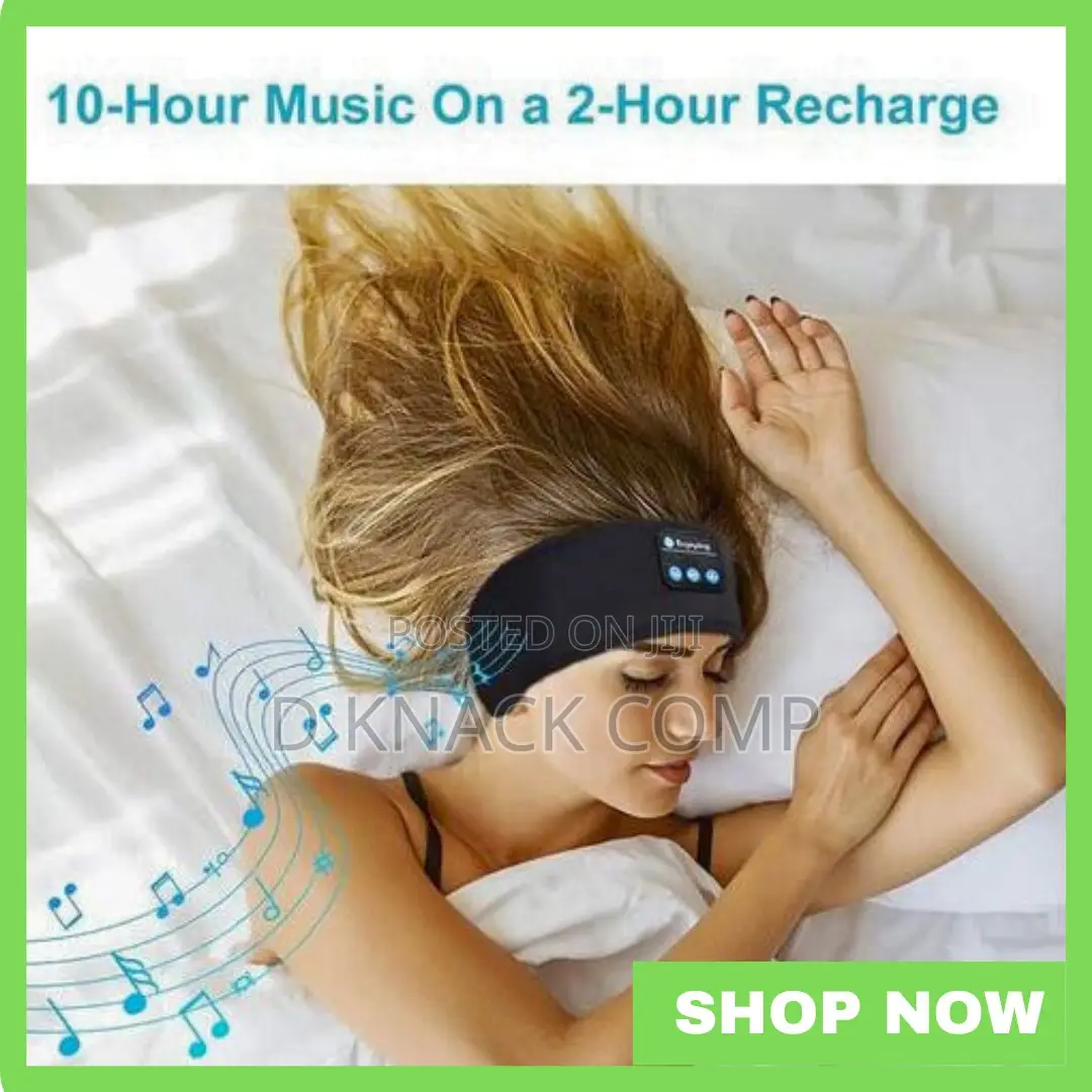 Bluetooth Headphone Headband for Sports Sleep Comfortable