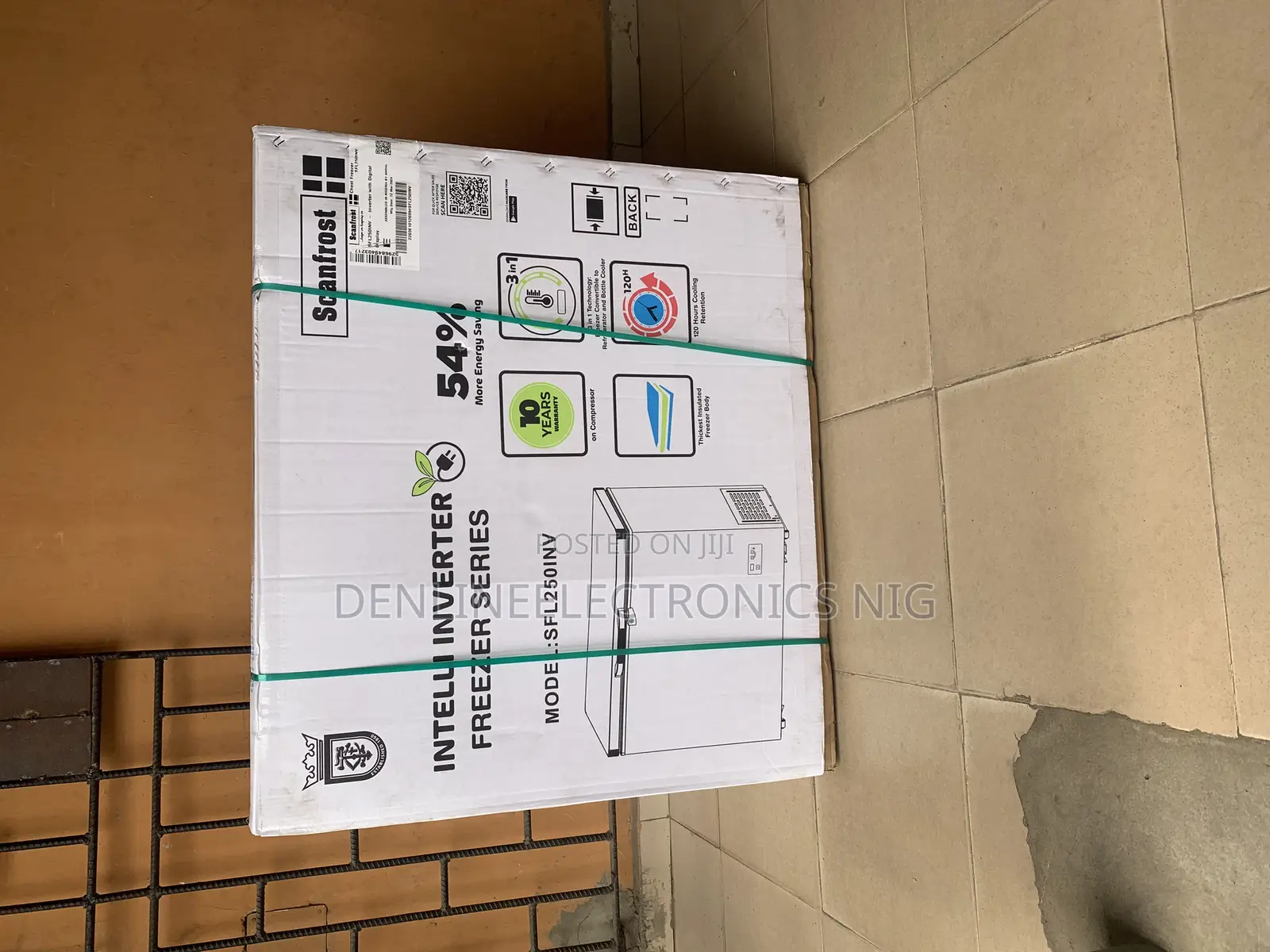 Scanfrost 250liters Inverter Chest Freezer