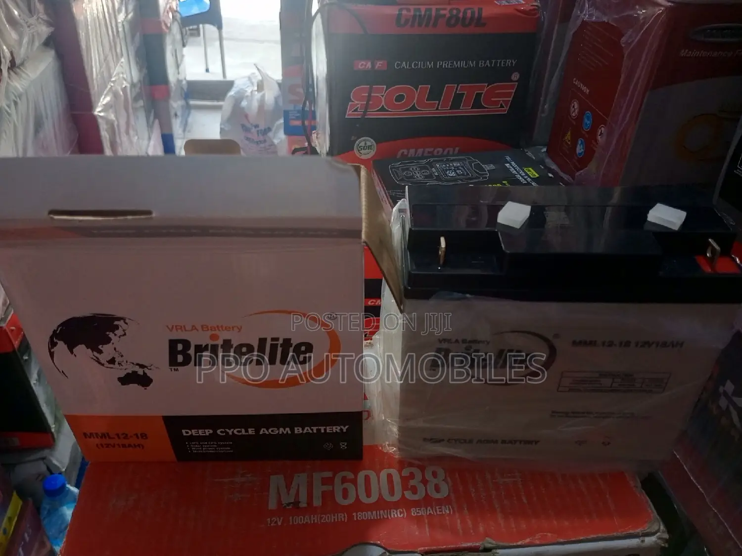 12v 18ah Brite Lite Battery