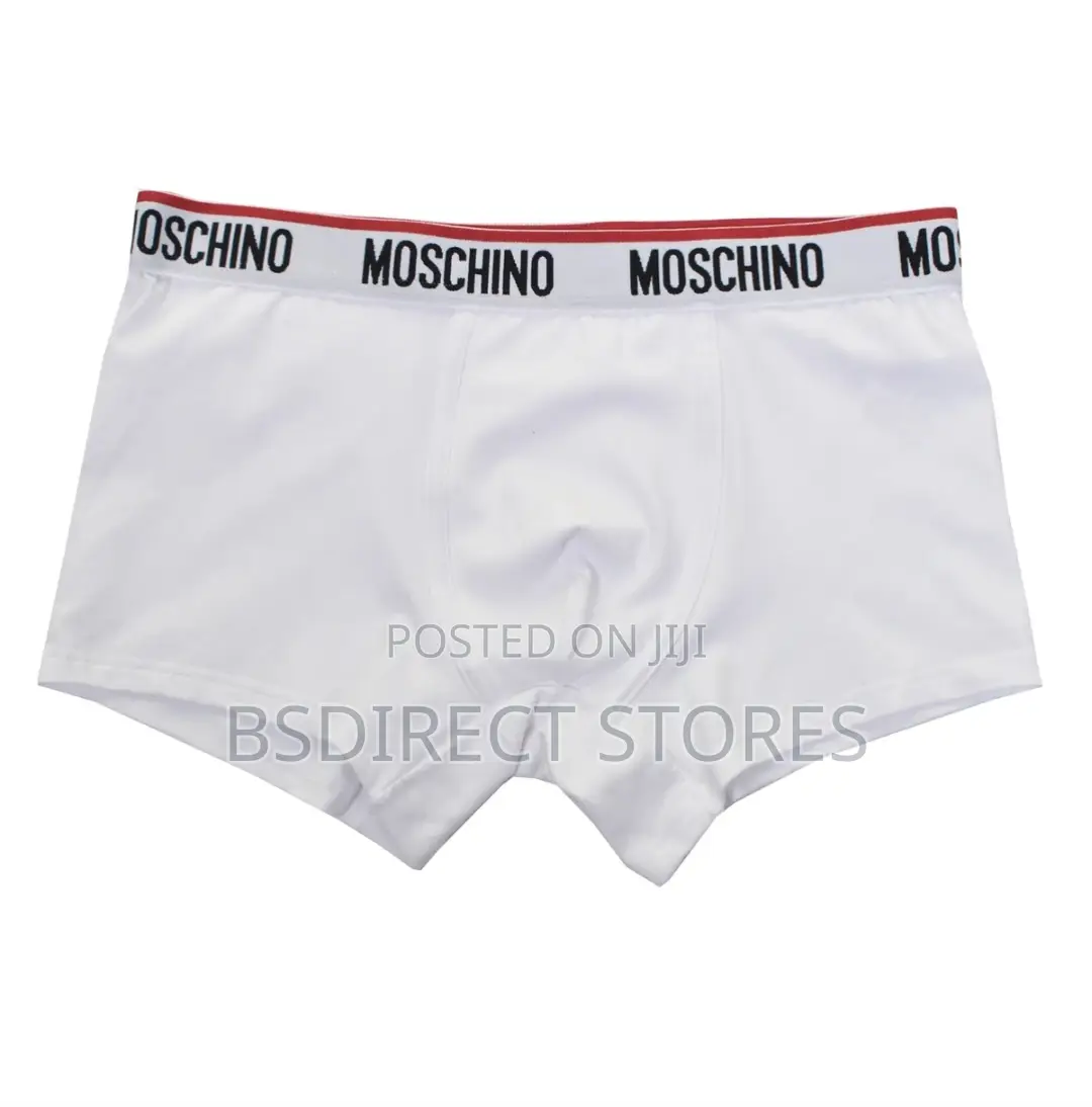 Moschino Underwear Logo Set of 2 Boxer Shorts Black/White